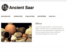 Tablet Screenshot of ancientsaar.org